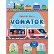 Kép Matricás könyv Vonatok