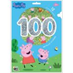 Kép 100 fémes matrica kifestő lapokkal Peppa