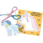 Kép Kivágós foglalkoztatókönyv ollóval Egyszarvúak