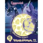 Kép Színezőkönyv világító tetoválással Egyszarvúak