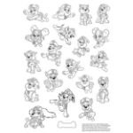 Kép Színezőkönyv világító tetoválással A Mancs Őrjárat