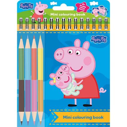 Kép Mini kifestők színes ceruzákkal Peppa malac