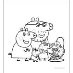 Kép Mini kifestők színes ceruzákkal Peppa malac